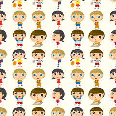 seamless child pattern