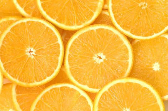 Healthy orange fruit background