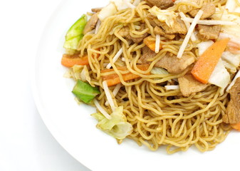 Japanese stir-fried noodles , Yakisoba