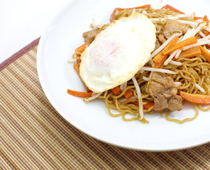 Japanese stir-fried noodles , Yakisoba