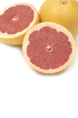 Fototapeta na wymiar grapefruit wyciąć