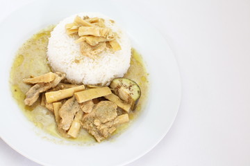 Thai Green chicken Curry