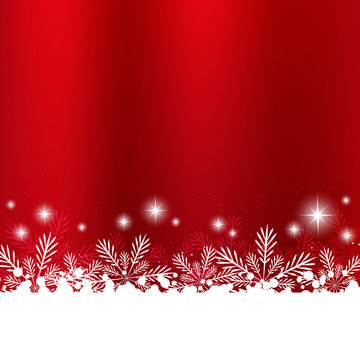 Merry Christmas starry vector background