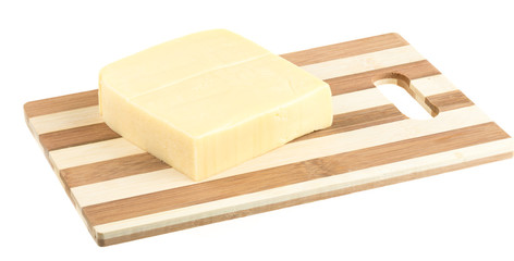 cheese isolated on white background
