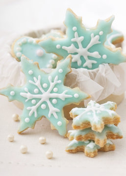 Pastel Colored Cookies