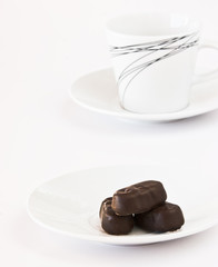 chocolates in a plate