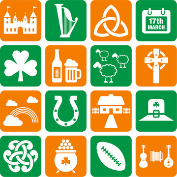 Ireland icons
