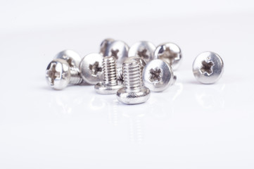 screws close up