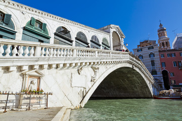 Obraz na płótnie Canvas Most Rialto - Wenecja
