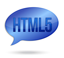 html5 message bubble