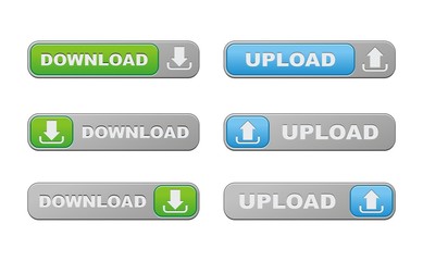 download and upload buttons