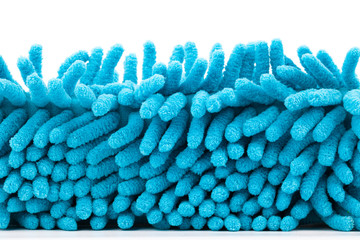 colorful microfiber mop strands texture