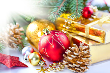 Christmas composition