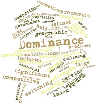 Word cloud for Dominance
