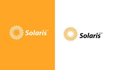 Obraz premium Logo Solar 03
