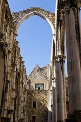 Fototapeta na wymiar Karmelitów Klasztor Lizbona