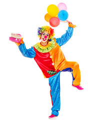 Portrait of clown.