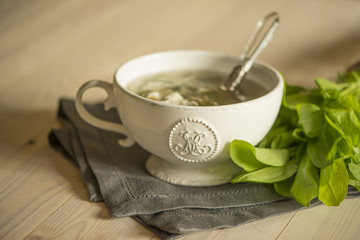 Sorrel soup