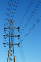 High voltage power lines