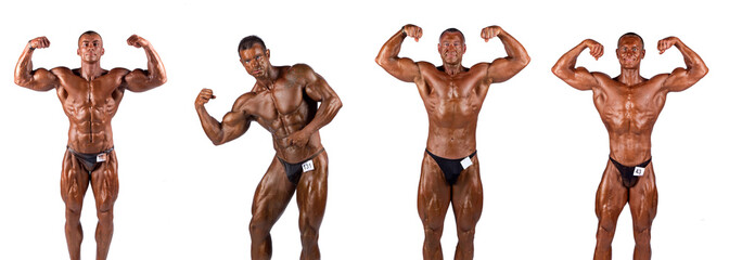 Fototapeta premium Bodybuilders posing