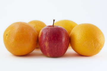 Apple and oranges
