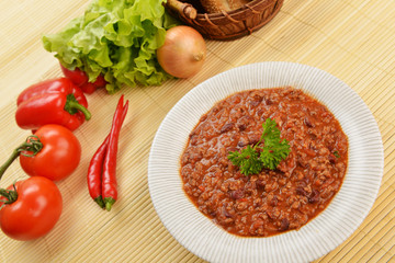 hot chili con