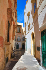 Alleyway. Gallipoli. Puglia. Italy.