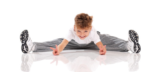 Boy gymnastic © valiza14