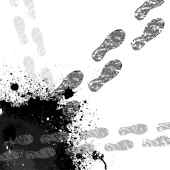 Footprint background
