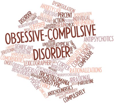 Word cloud for Obsessive-compulsive disorder