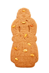 Typical Dutch speculaas pop