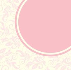 Wedding invitation or announcement