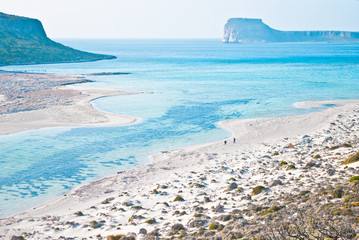 Balos Lagoon, Crete, Greece