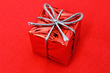 Red Gift Background