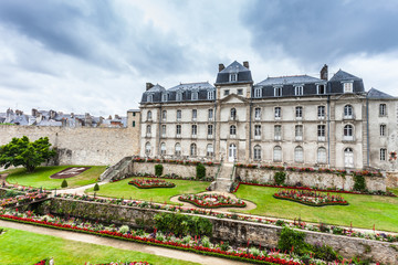Fototapeta na wymiar zamek w Bretanii