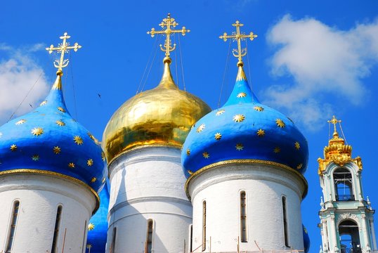 Orthodox Monastery Trynity Lavra of  Sergius in Sergiyev Posad