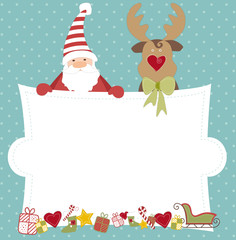 Happy Christmas - Greeting card