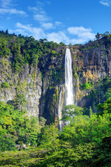 The waterfall