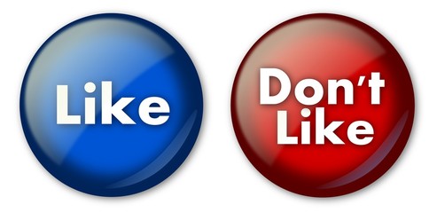 Like and Don't like button