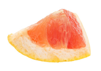 Grapefruit on a white background