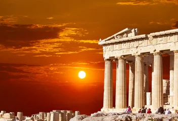 Fotobehang Parthenon temple on the Athenian Acropolis, Greece © anastasios71