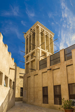 Bastakiya,Old Dubai ,United Arab Emirates