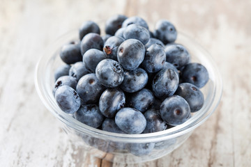 fresh blueberries