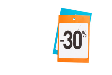 Discount tags