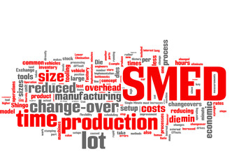 SMED = Single-Minute Exchange of Die (english)