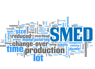SMED = Single-Minute Exchange of Die (english)