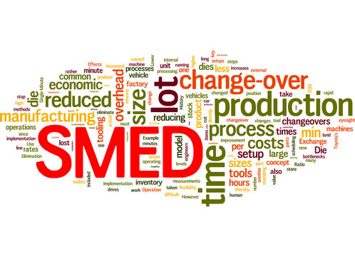 SMED = Single-Minute Exchange of Die (english)