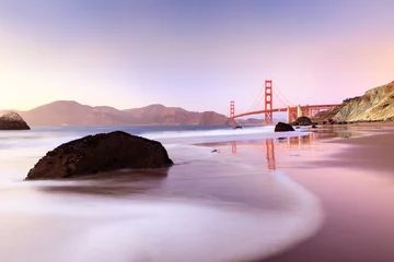 Foto auf Acrylglas San Francisco Golden Gate Bridge San Francisco