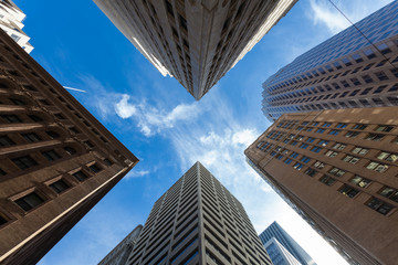 Fototapeta na wymiar Financial District w San Francisco