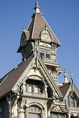 Obraz premium Carson Mansion at Eureka California USA